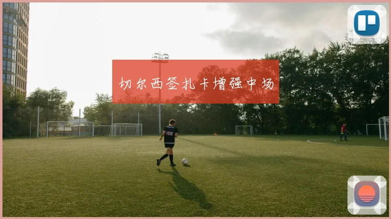 切尔西签扎卡增强中场