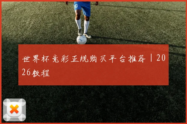 世界杯竞彩正规购买平台推荐｜2026教程